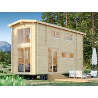 13 % Discount! Fjordholz Tiny Holzgartenhütte Modell Heritage 70 A 24m² Unkategorisiert online kaufen