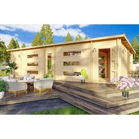 14 % Discount! Fjordholz Holzgartenhütte Modell Dundee 90 B 24m² Unkategorisiert online kaufen