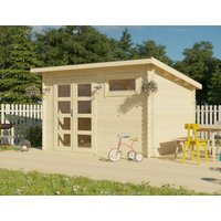 25 % Discount! Fjordholz Holzgartenhütte Modell Carina 28 12m² Unkategorisiert online kaufen