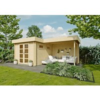 26 % Discount! Fjordholz Flachdach Holzgartenhütte Modell Odina 28 B 18m² Unkategorisiert online kaufen