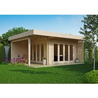 26 % Discount! Fjordholz Gartenlounge Modell Sandra 44 B 24m² Unkategorisiert online kaufen
