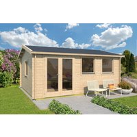 26 % Discount! Fjordholz Holzgartenhütte Modell Davos 70 A 24m² Unkategorisiert online kaufen