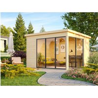 26 % Discount! Fjordholz Holzgartenhütte Modell Mia 28 B 12m² Unkategorisiert online kaufen