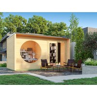 26 % Discount! Fjordholz Holzgartenhütte Modell Office Box Größe L nat 24m² Unkategorisiert online kaufen