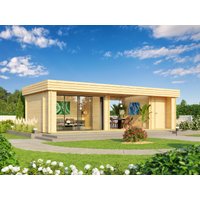 26 % Discount! Fjordholz Holzgartenhütte Modell Rait 44 ALU 40m² Unkategorisiert online kaufen