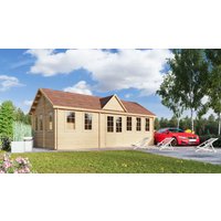 26 % Discount! Fjordholz Holzgartenhütte Modell Teehaus Bristol 44 72m² Unkategorisiert online kaufen