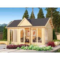 26 % Discount! Fjordholz Holzgartenhütte Modell Teehaus Wakefield 70 20m² Unkategorisiert online kaufen
