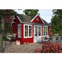 26 % Discount! Fjordholz Holzgartenhütte Modell Teehaus Windsor 70 12m² Unkategorisiert online kaufen