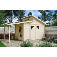 26 % Discount! Fjordholz Holzgartenhütte Modell Varianta 44 C +SD 12m² Unkategorisiert online kaufen