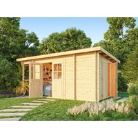 26 % Discount! Fjordholz Pultdach Holzgartenhütte Modell Ezra 3K 24m² Unkategorisiert online kaufen