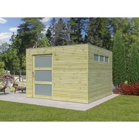 26 % Discount! Holzgartenhütte Modell QBS-Line 9,00 m² 9m² Unkategorisiert online kaufen
