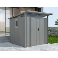 34 % Discount! Metall Gerätehaus Modell Skylight 4,45 m² Alu Grau 6m² Unkategorisiert online kaufen