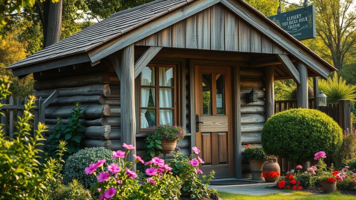Haltbarkeit Holzgartenhütten – Pflege & Lebensdauer