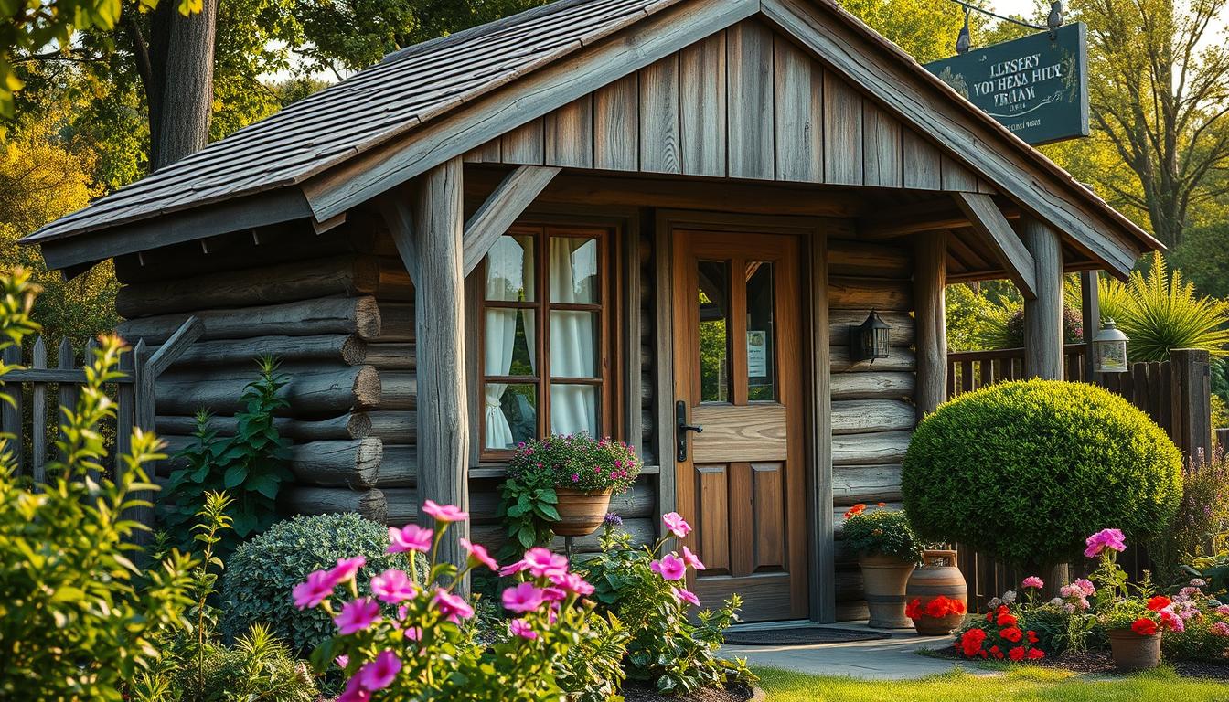 Haltbarkeit Holzgartenhütten – Pflege & Lebensdauer