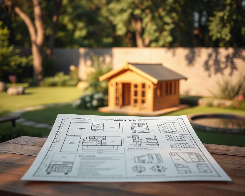 Gartenhaus Planung Schritt für Schritt
