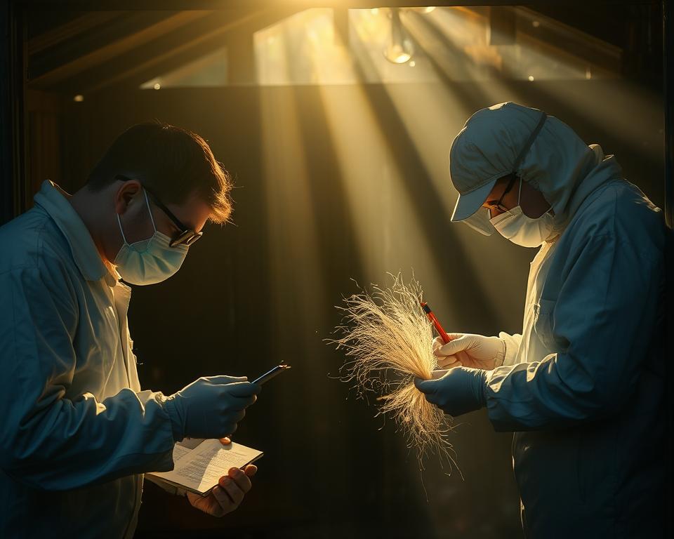 Detektei München Spurensicherung in Gartenhütten