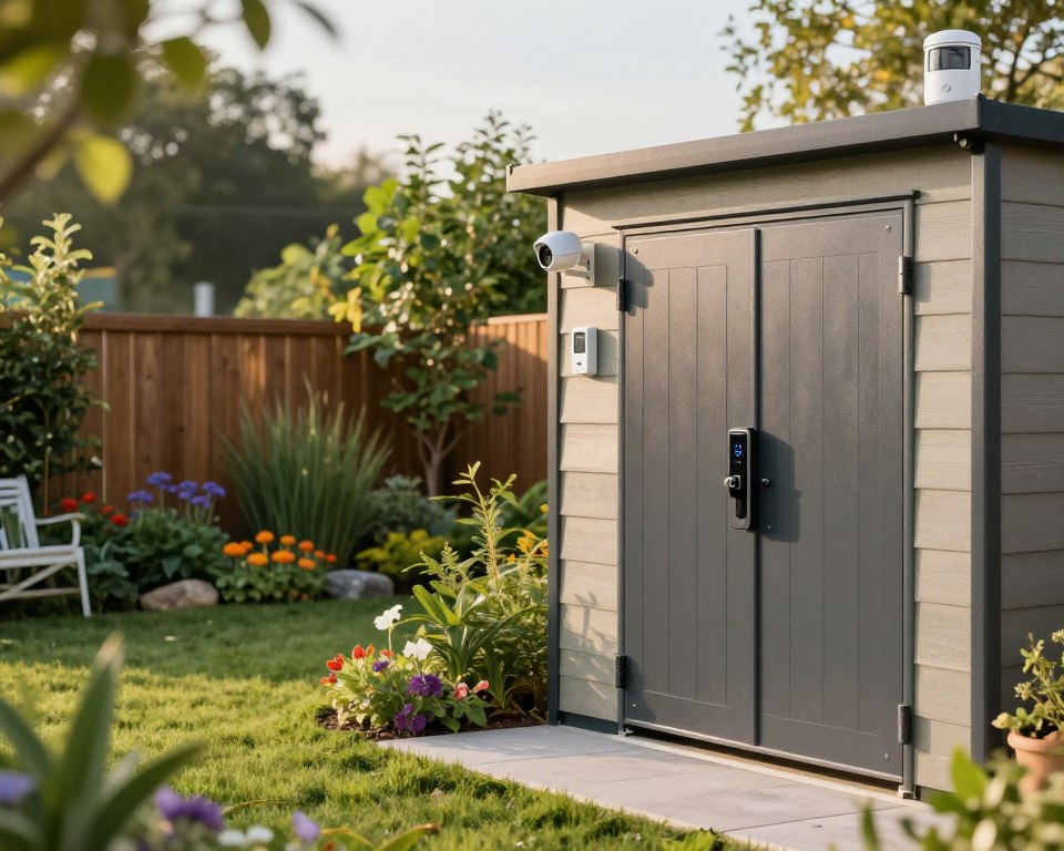 Sicherheitstechnik für Gartenhäuser